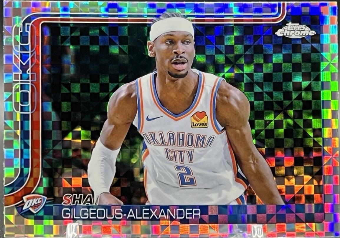 Shai Gilgeous-Alexander [Orange Geometric Refractor] #141