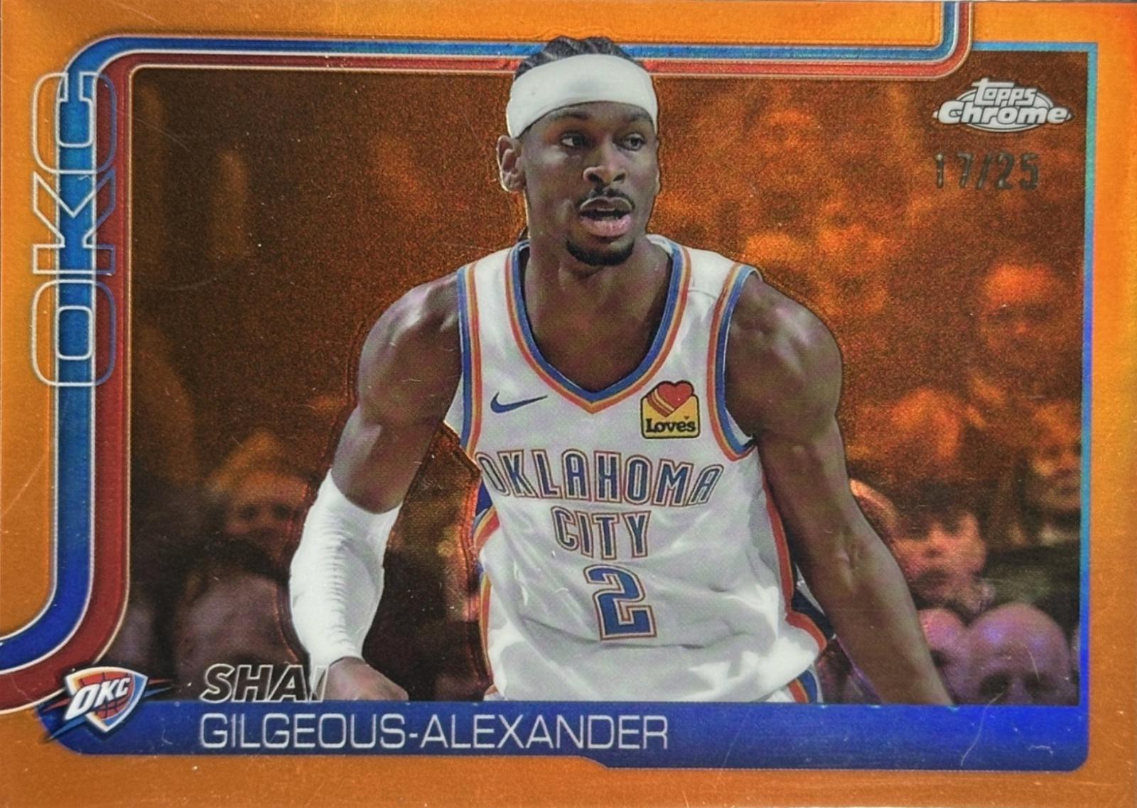 Shai Gilgeous-Alexander [Orange Refractor] #141