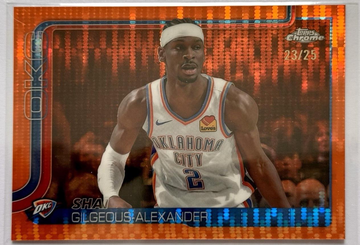 Shai Gilgeous-Alexander [Pulsar Orange Refractor] #141