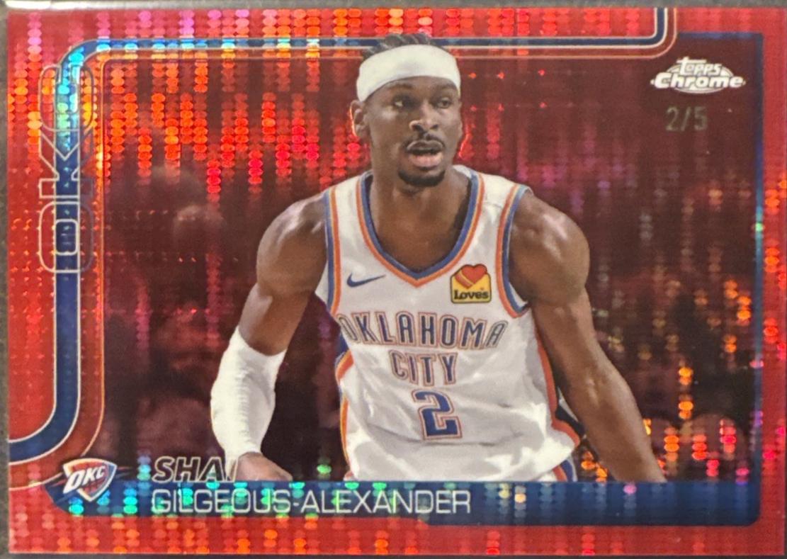 Shai Gilgeous-Alexander [Pulsar Red Refractor] #141