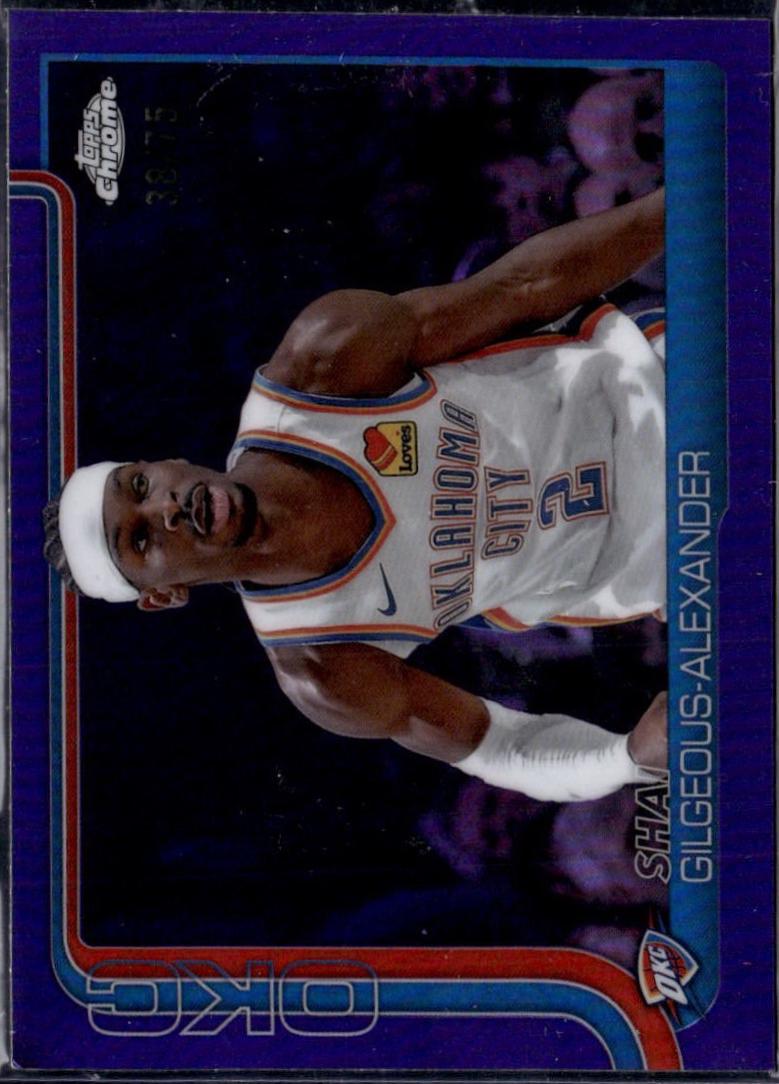 Shai Gilgeous-Alexander [Purple Basketball Refractor] #141