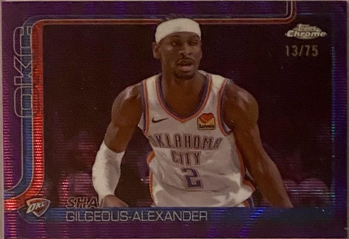 Shai Gilgeous-Alexander [Purple Refractor] #141
