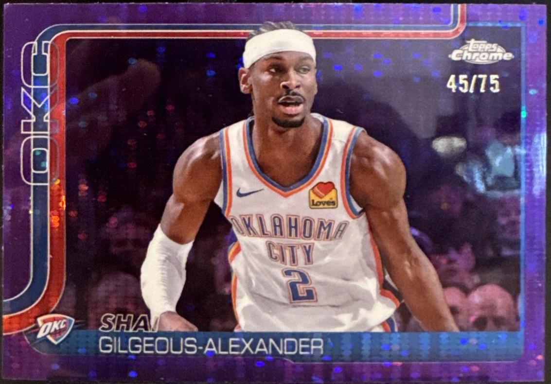 Shai Gilgeous-Alexander [Purple Wave Refractor] #141