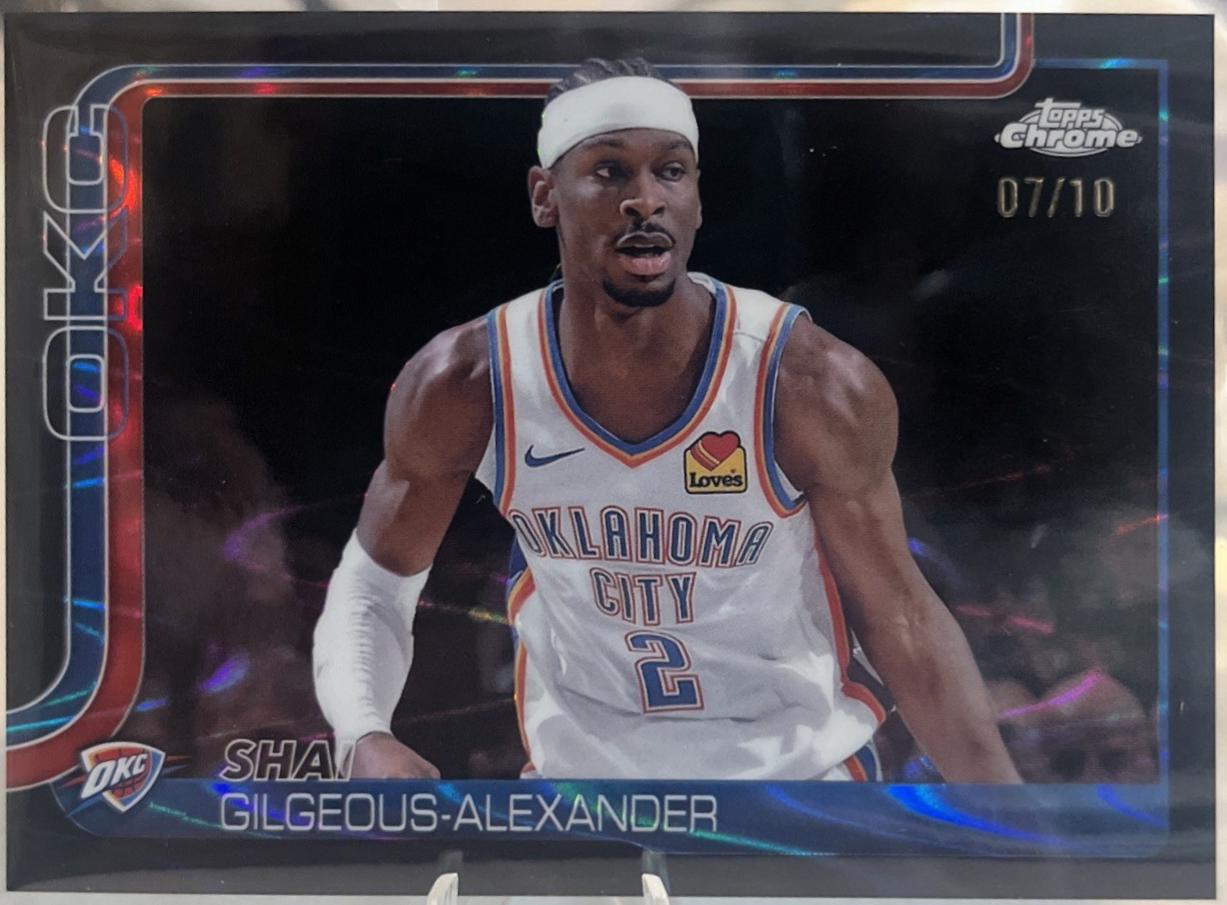 Shai Gilgeous-Alexander [RayWave Black Refractor] #141