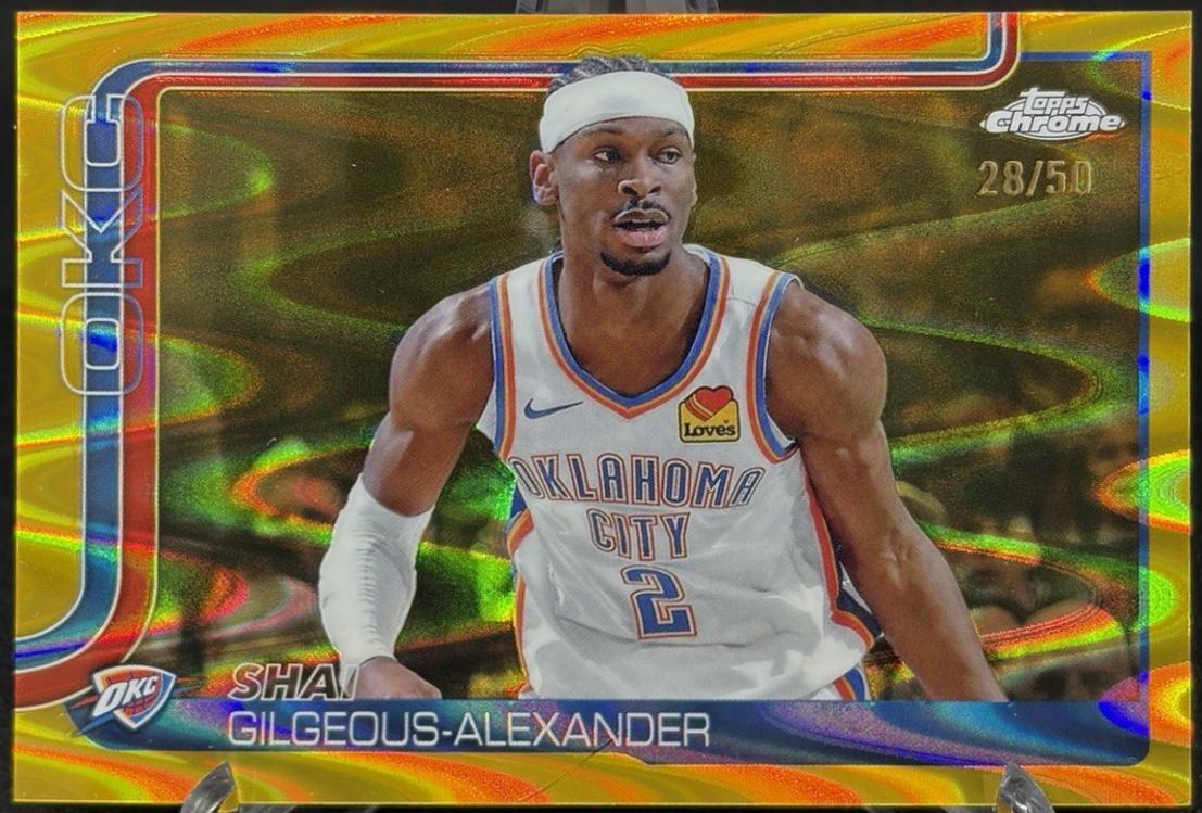 Shai Gilgeous-Alexander [RayWave Gold Refractor] #141