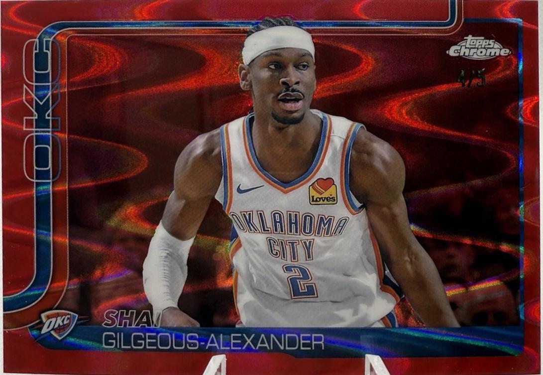 Shai Gilgeous-Alexander [Red Wave Refractor] #141