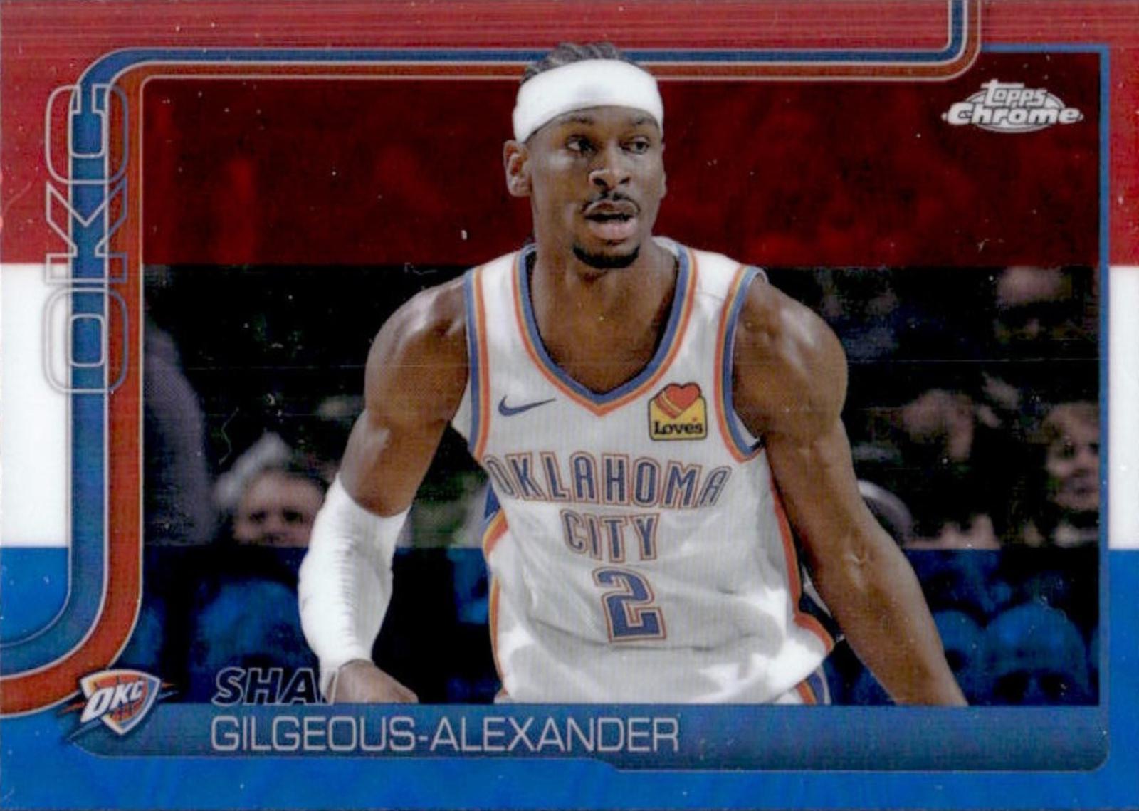 Shai Gilgeous-Alexander [Red White Blue Refractor] #141
