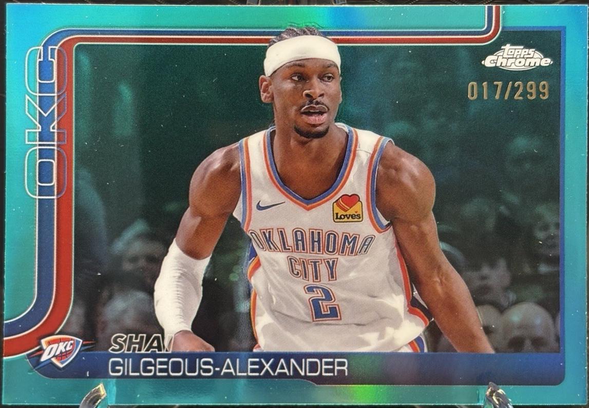 Shai Gilgeous-Alexander [Teal Refractor] #141