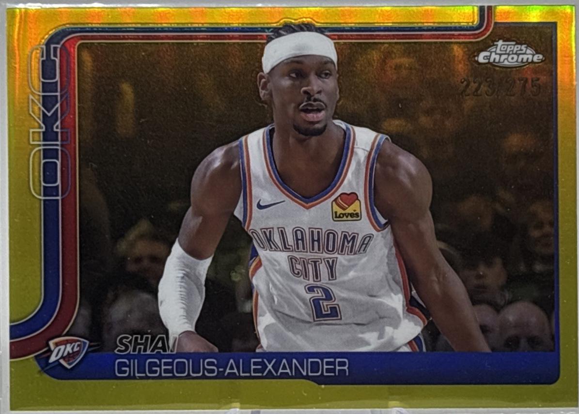 Shai Gilgeous-Alexander [Yellow Refractor] #141