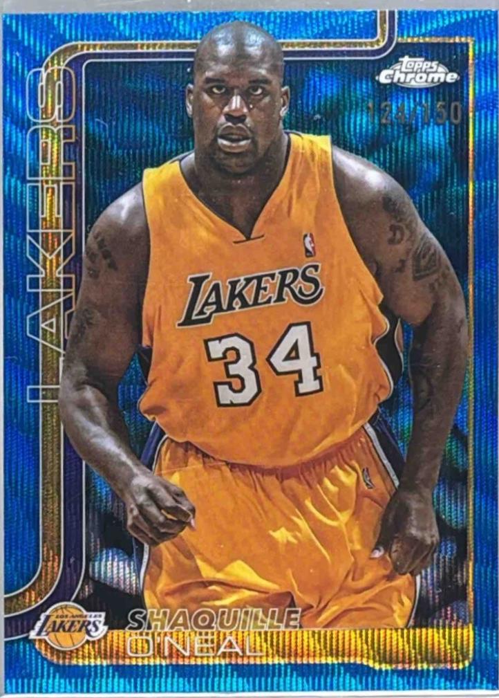 Shaquille O'Neal [Blue Wave Refractor] #242
