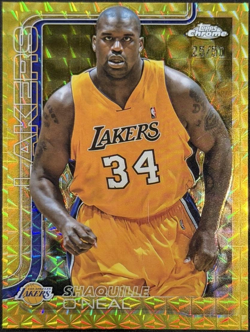 Shaquille O'Neal [Gold Geometric Refractor] #242