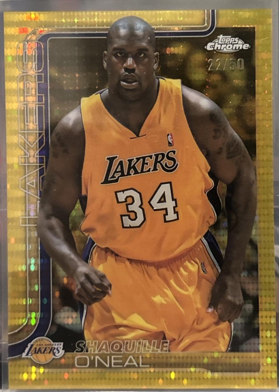 Shaquille O'Neal [Gold Refractor] #242