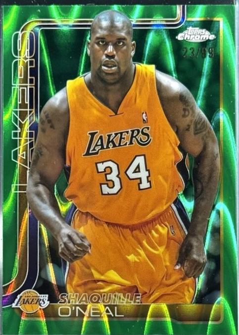 Shaquille O'Neal [Green Basketball Refractor] #242