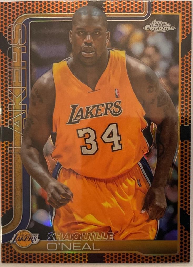 Shaquille O'Neal [Orange Refractor] #242