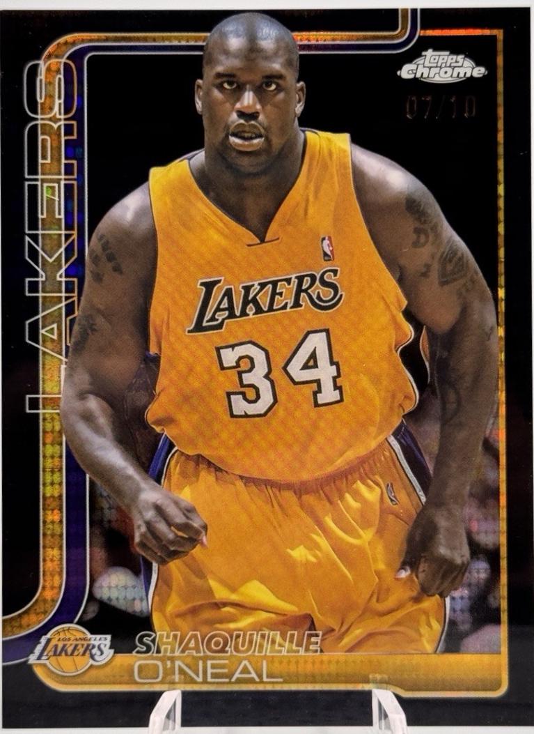 Shaquille O'Neal [Pulsar Black Refractor] #242
