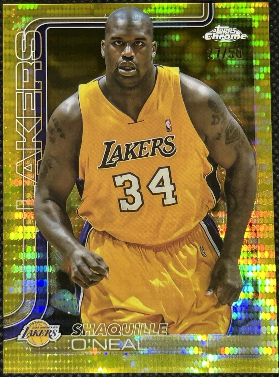 Shaquille O'Neal [Pulsar Gold Refractor] #242