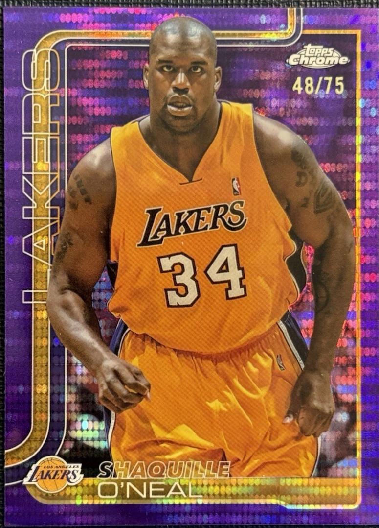 Shaquille O'Neal [Pulsar Purple Refractor] #242