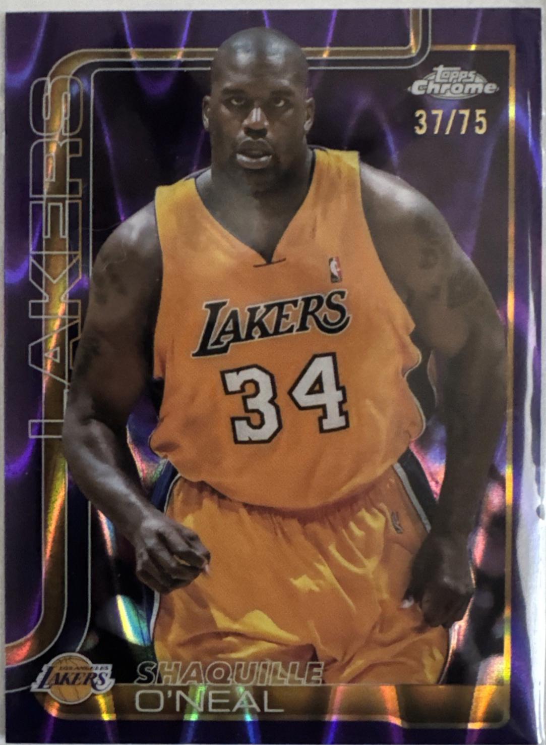 Shaquille O'Neal [Purple Wave Refractor] #242