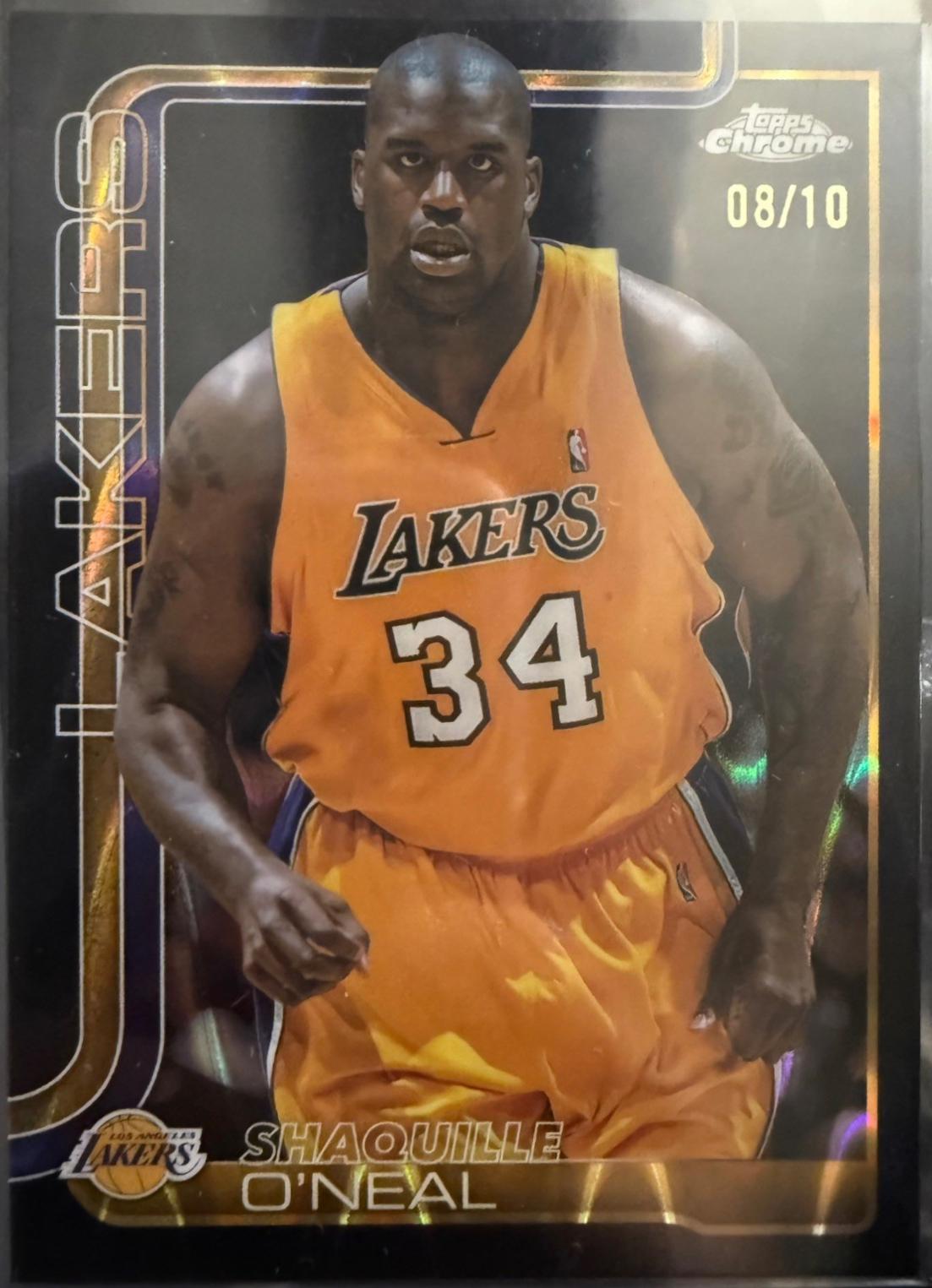 Shaquille O'Neal [RayWave Black Refractor] #242