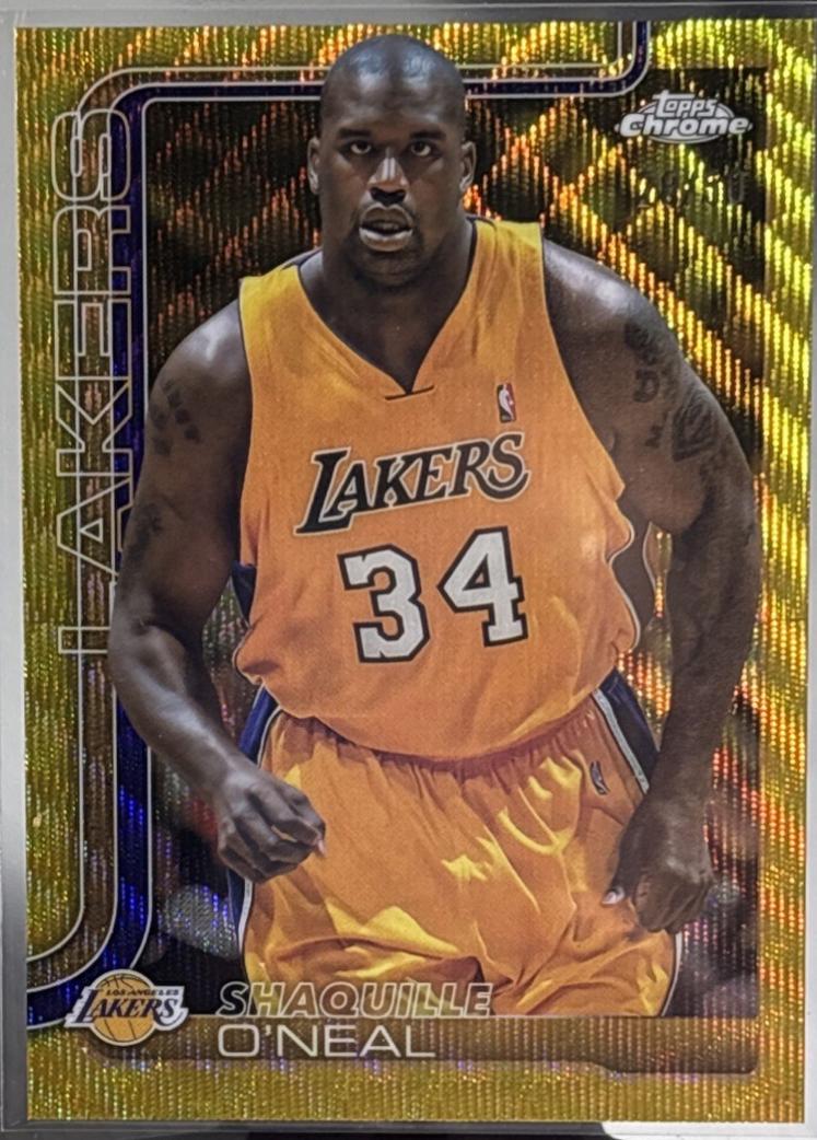 Shaquille O'Neal [RayWave Gold Refractor] #242