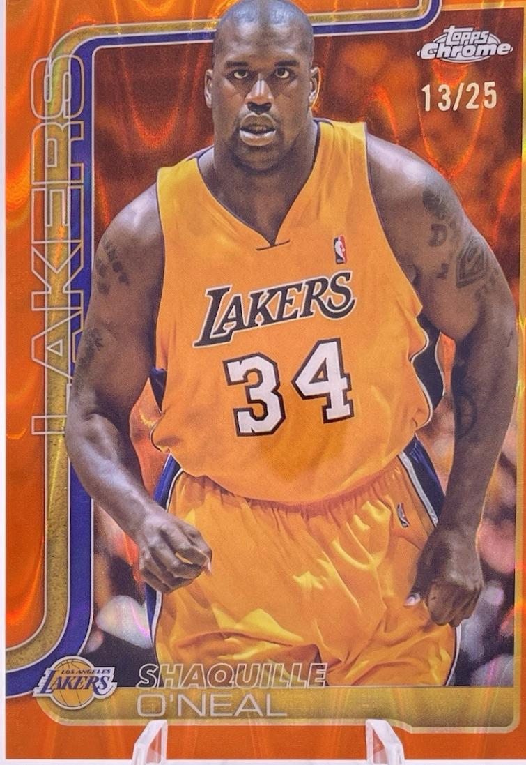 Shaquille O'Neal [RayWave Orange Refractor] #242