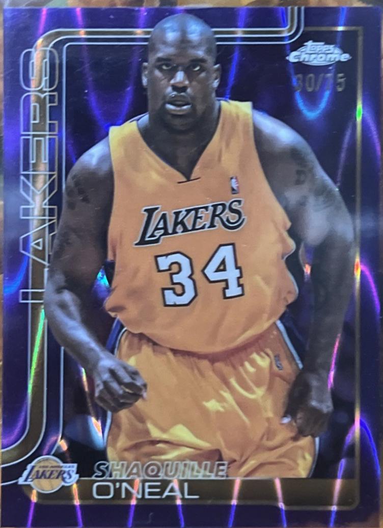 Shaquille O'Neal [RayWave Purple Refractor] #242