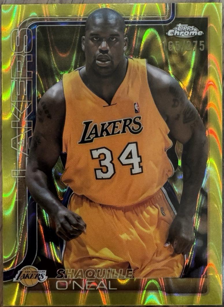 Shaquille O'Neal [RayWave Yellow Refractor] #242