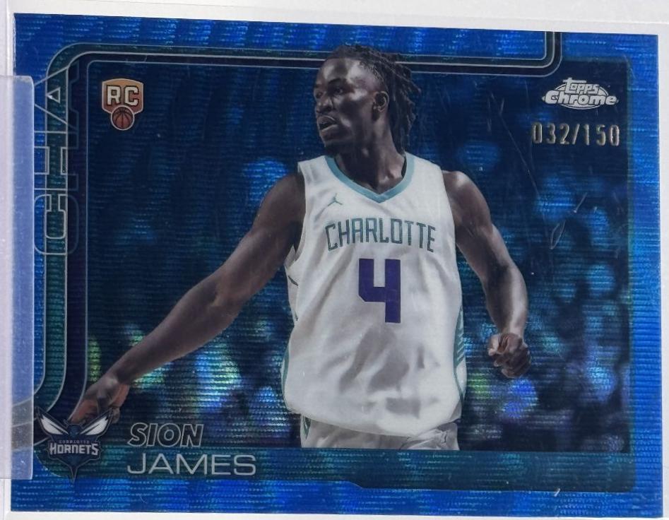 Sion James [Blue Wave Refractor] #283