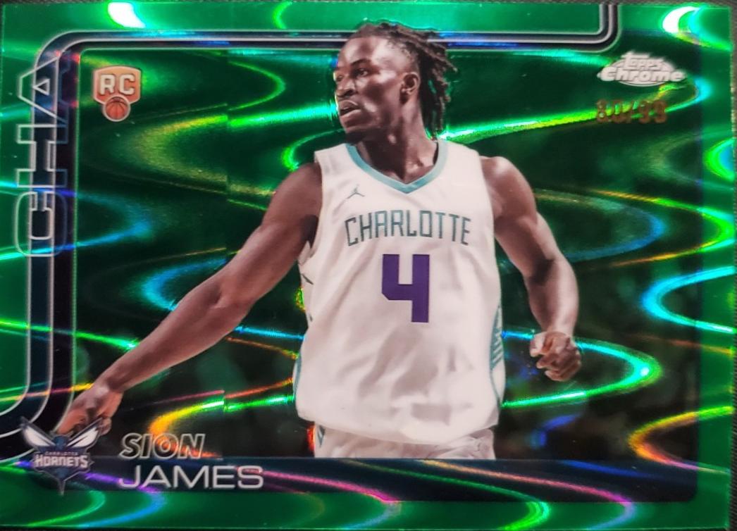 Sion James [Green Wave Refractor] #283