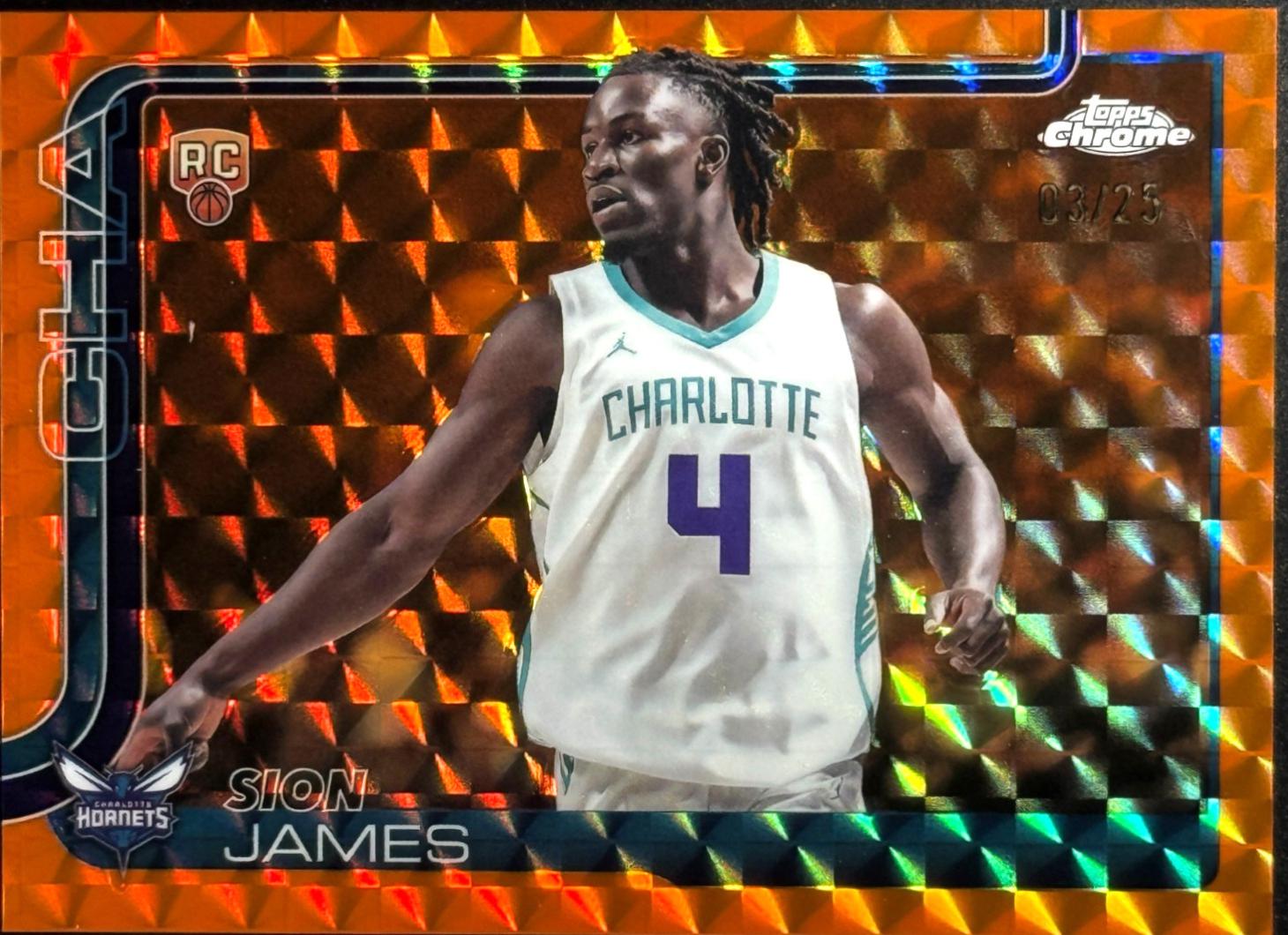 Sion James [Orange Geometric Refractor] #283
