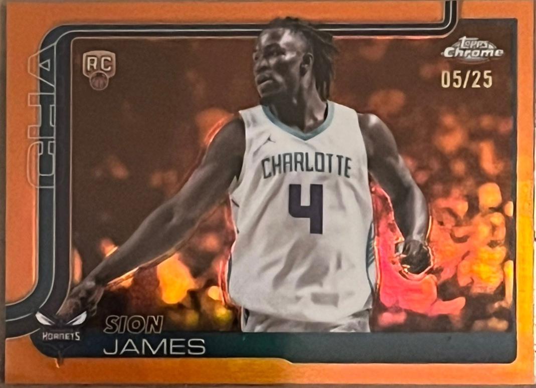 Sion James [Orange Wave Refractor] #283