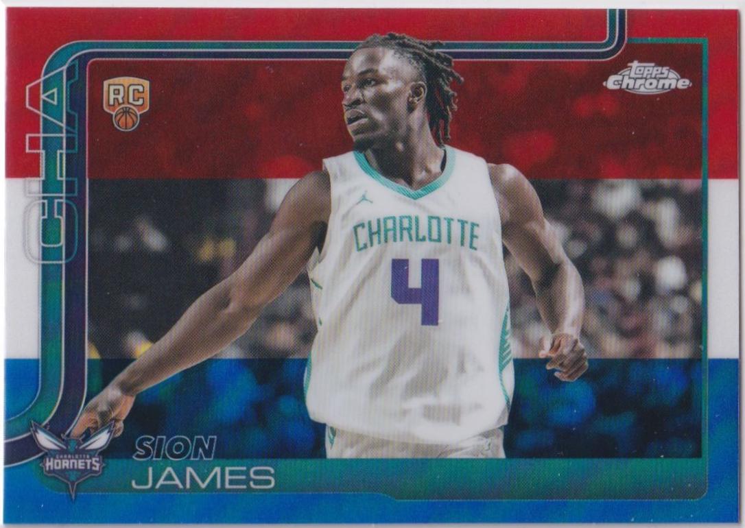 Sion James [Red White Blue Refractor] #283