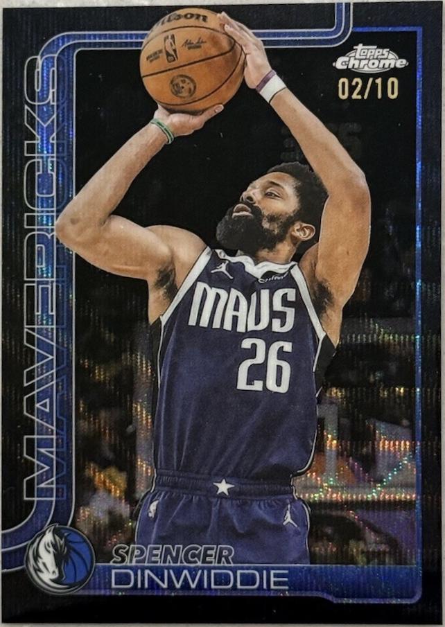 Spencer Dinwiddie [Black Wave Refractor] #13