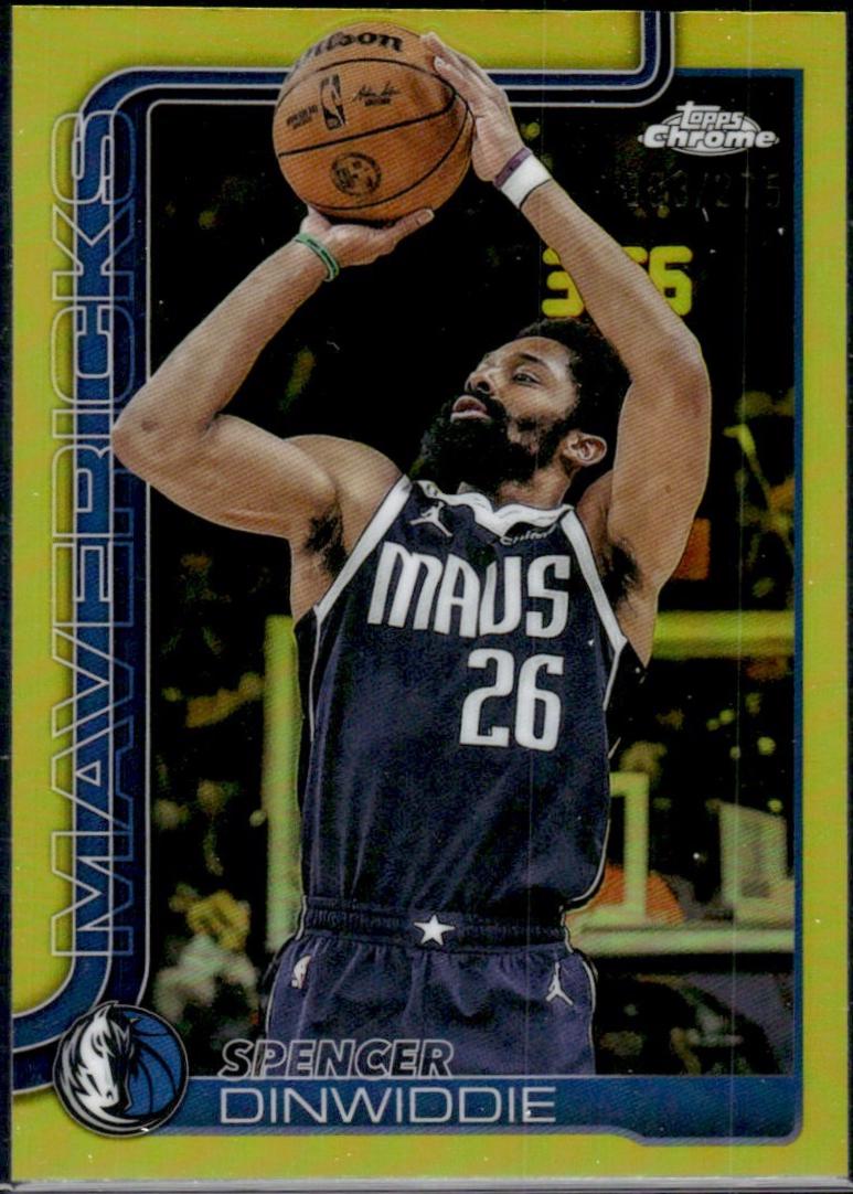 Spencer Dinwiddie [Yellow Refractor] #13