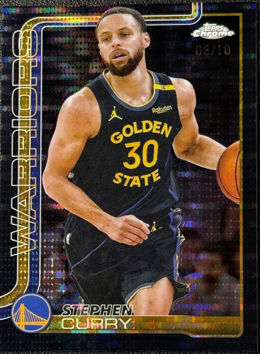 Stephen Curry [Pulsar Black Refractor] #201