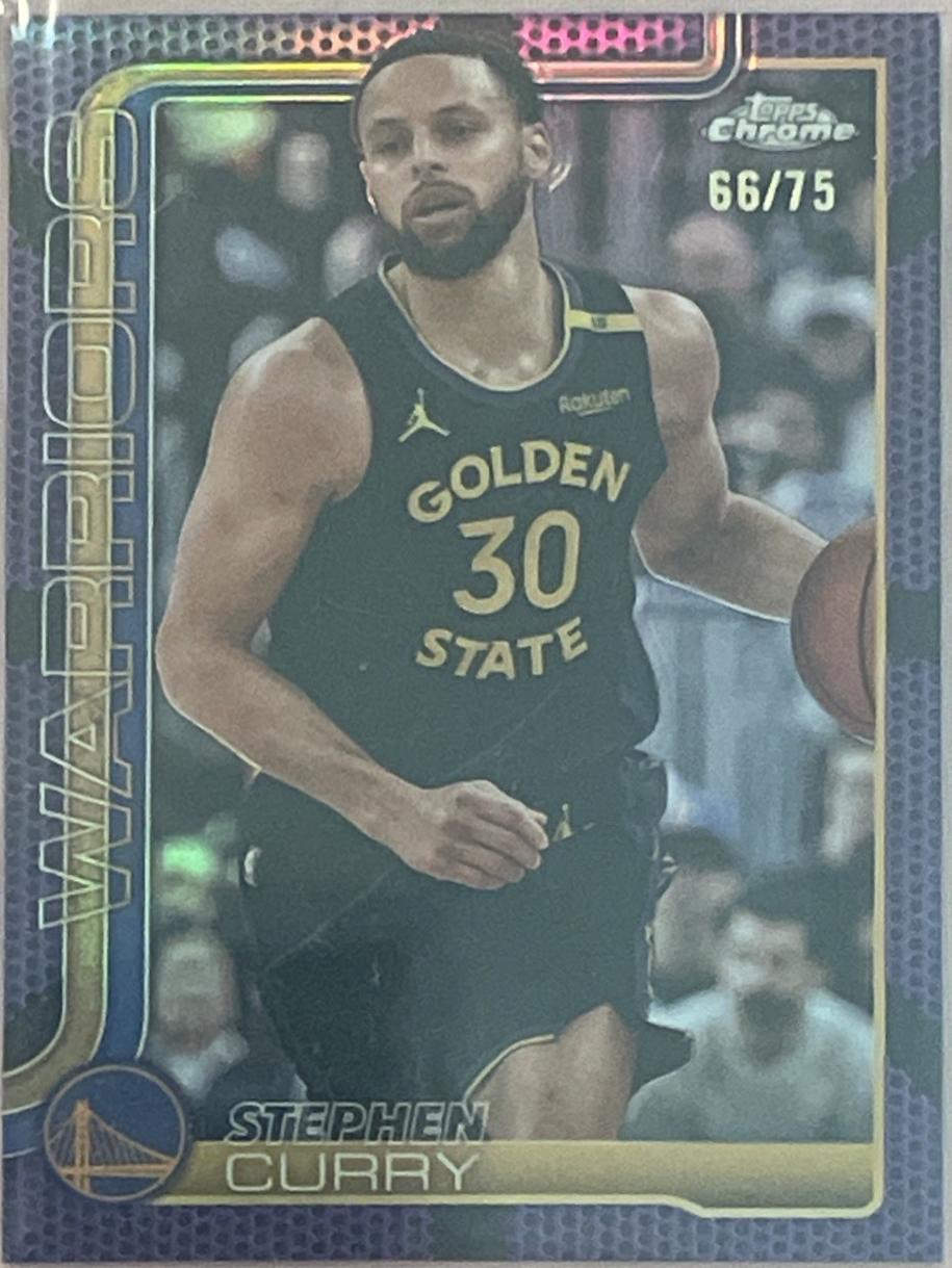 Stephen Curry [Pulsar Purple Refractor] #201