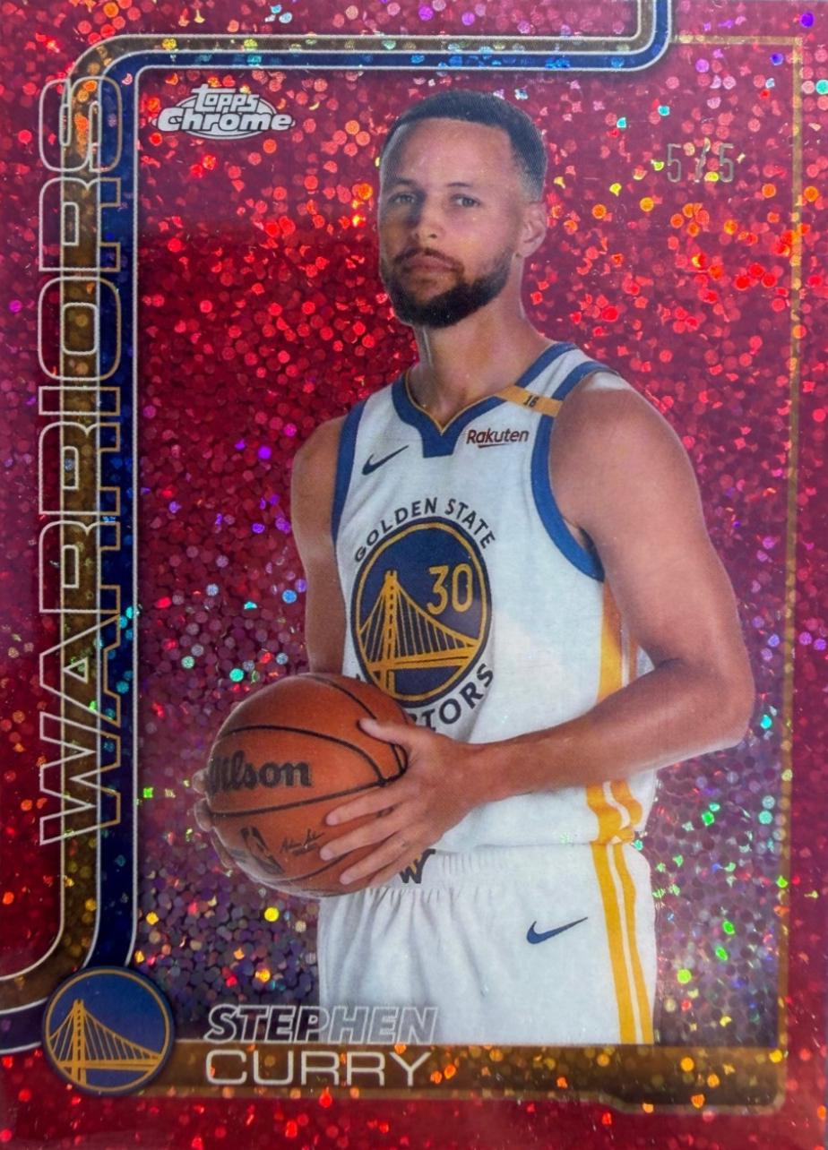 Stephen Curry [Red Image Variation] #201