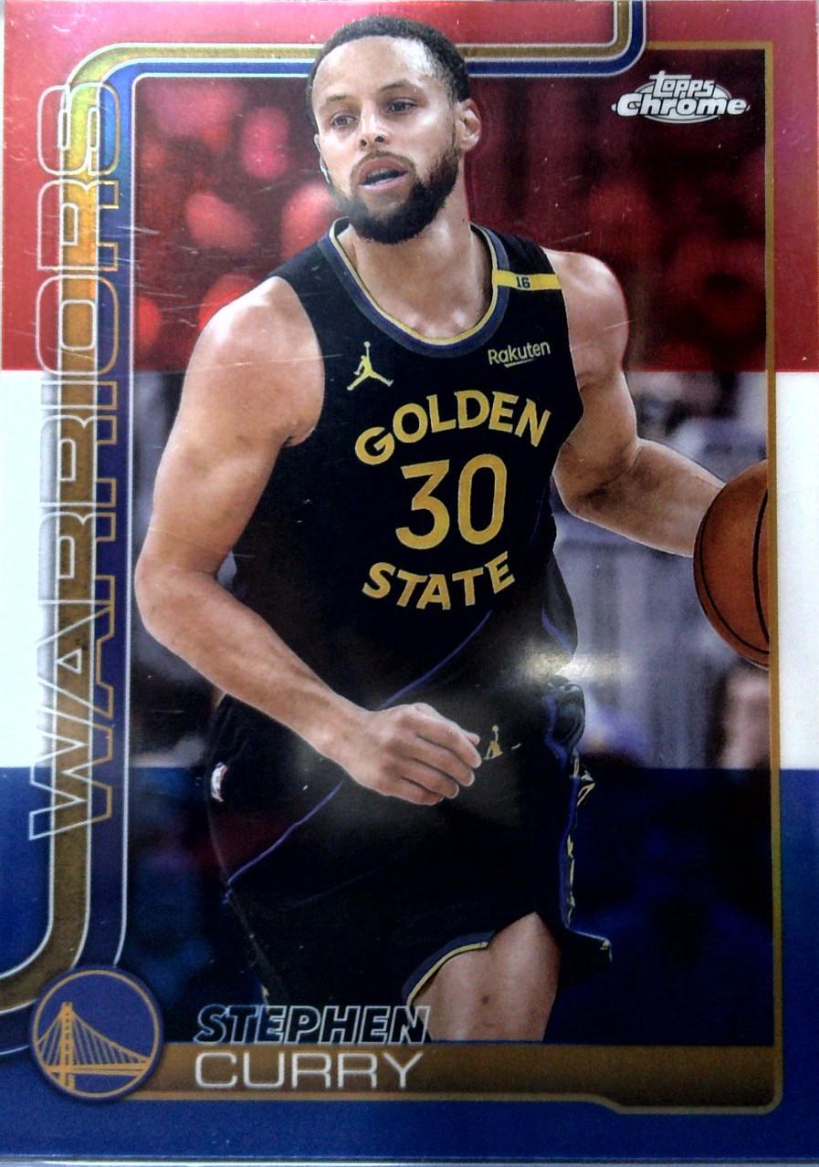 Stephen Curry [Red White Blue Refractor] #201