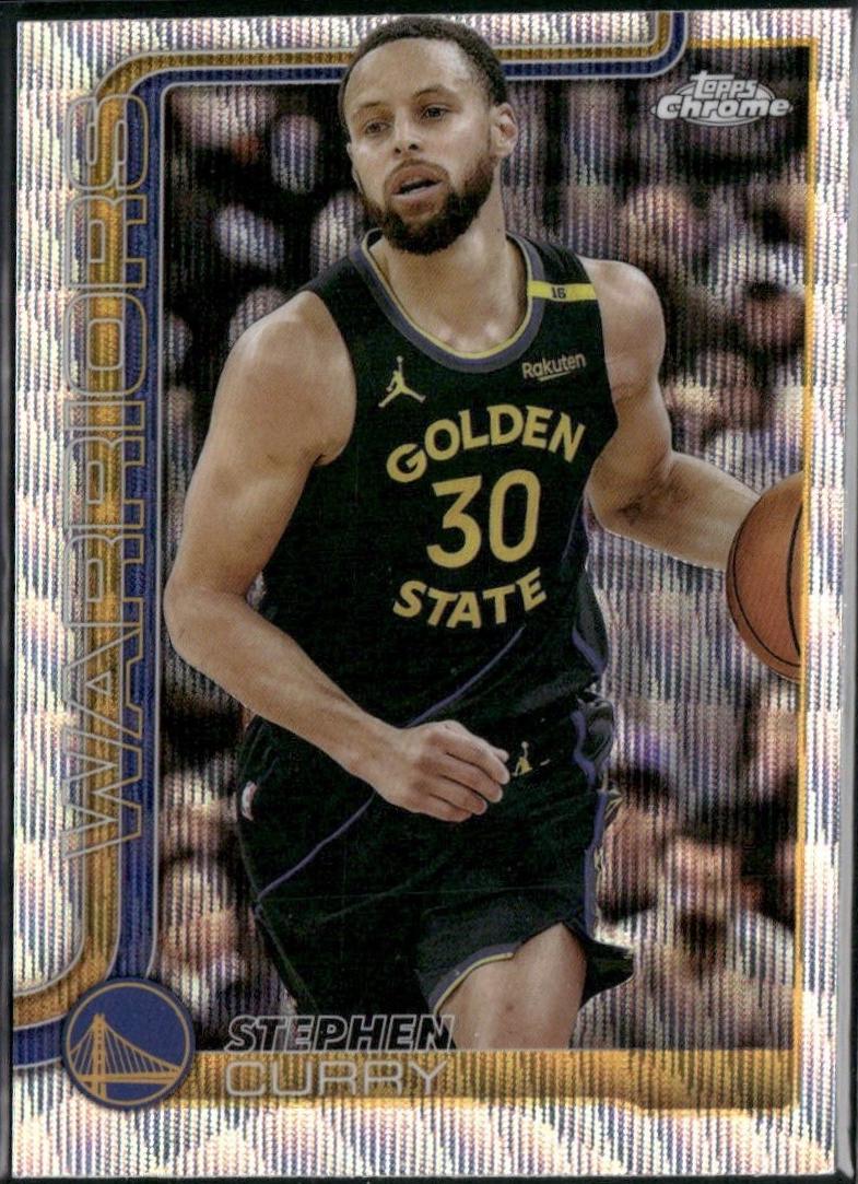 Stephen Curry [Wave Refractor] #201