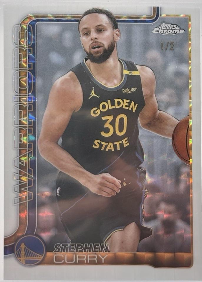 Stephen Curry [White Geometric Refractor] #201