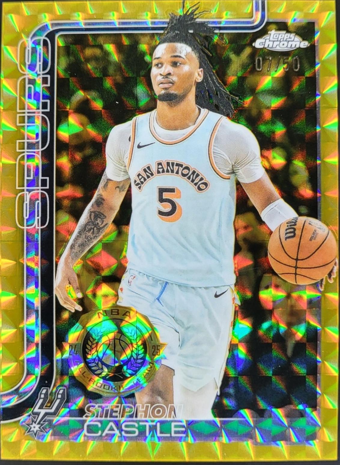 Stephon Castle [Gold Geometric Refractor] #228