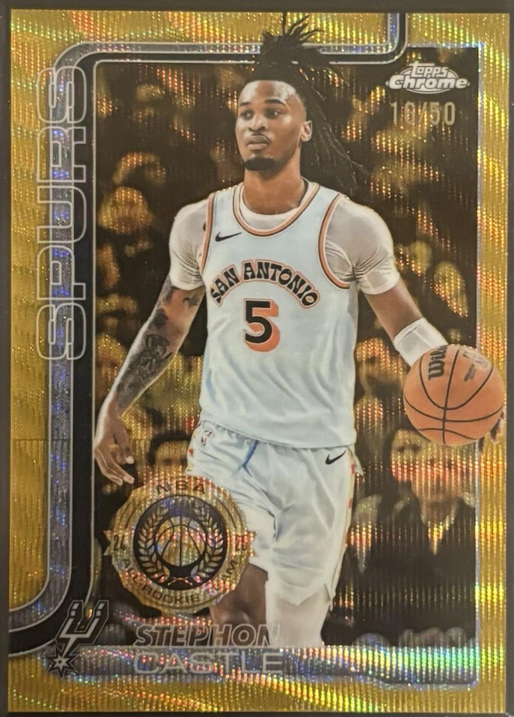 Stephon Castle [Gold Wave Refractor] #228