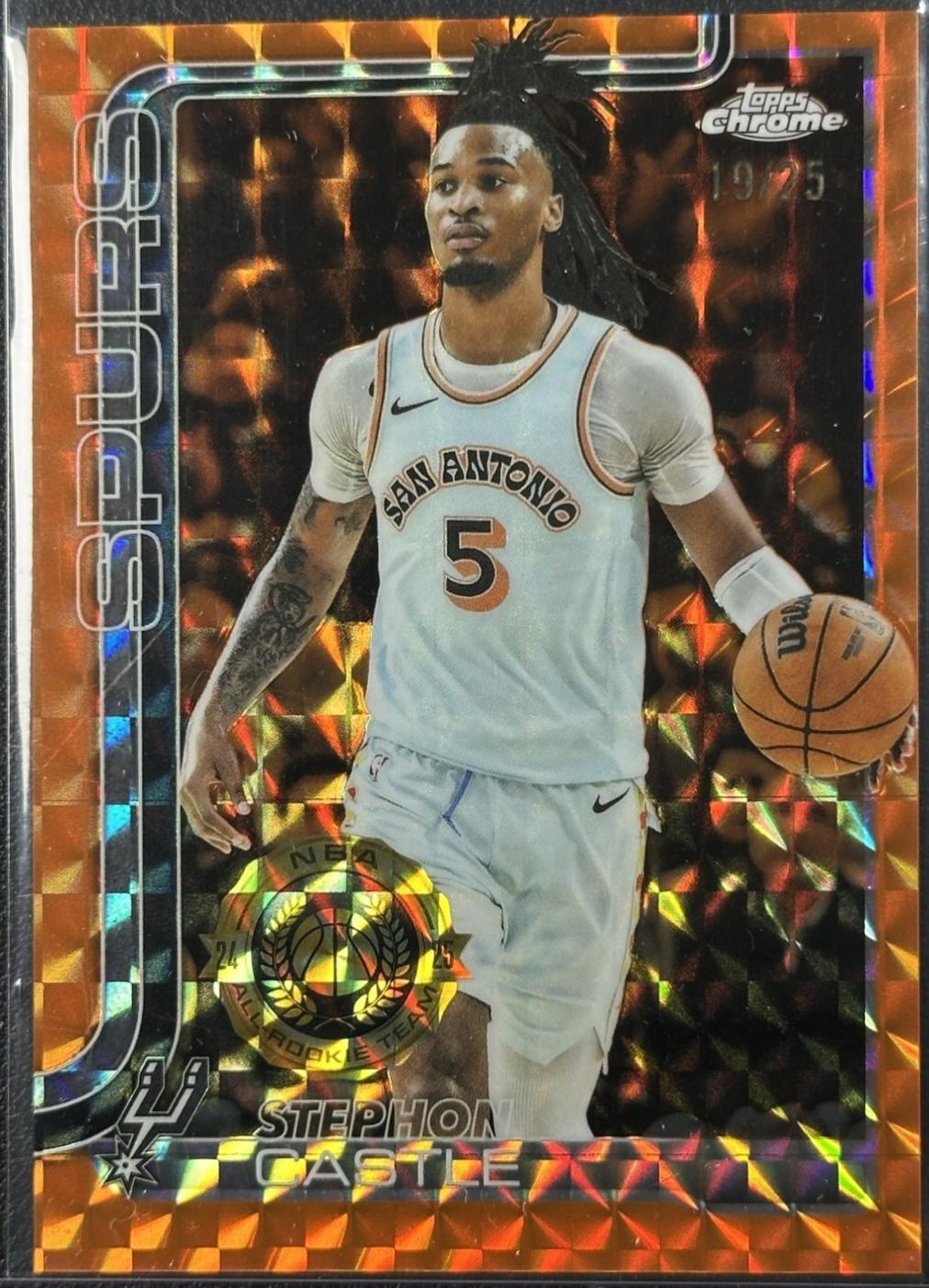 Stephon Castle [Orange Geometric Refractor] #228