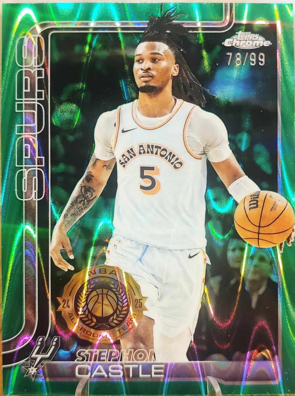 Stephon Castle [RayWave Green Refractor] #228