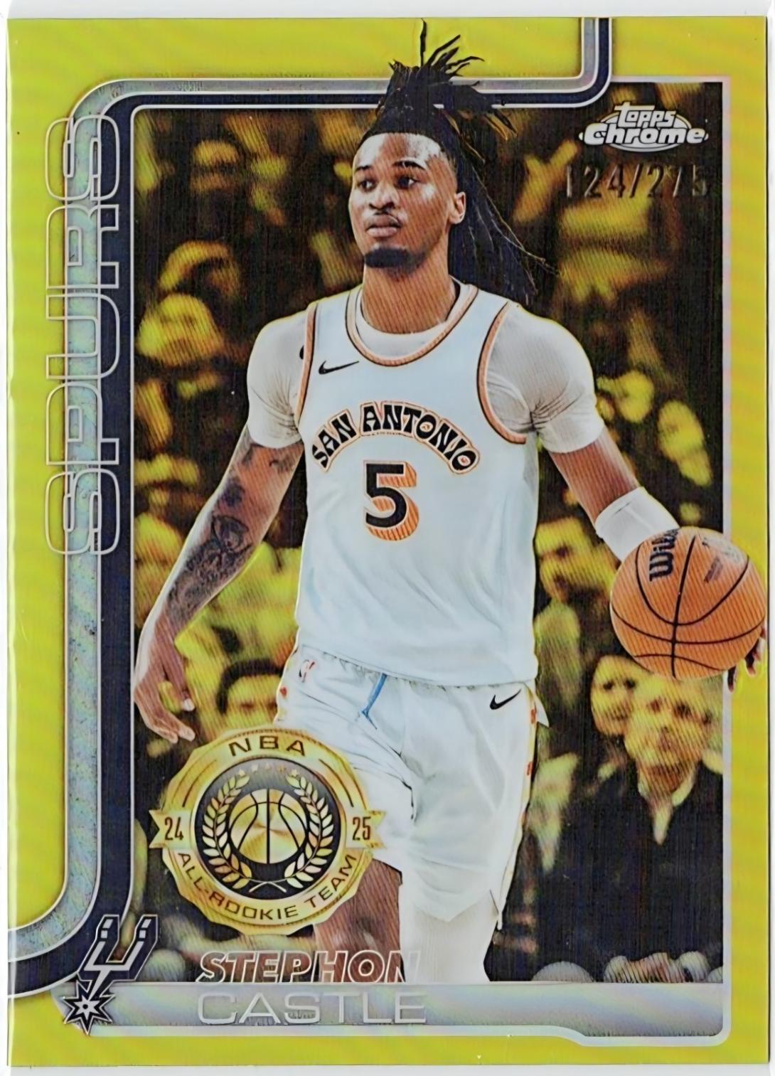 Stephon Castle [Yellow Refractor] #228