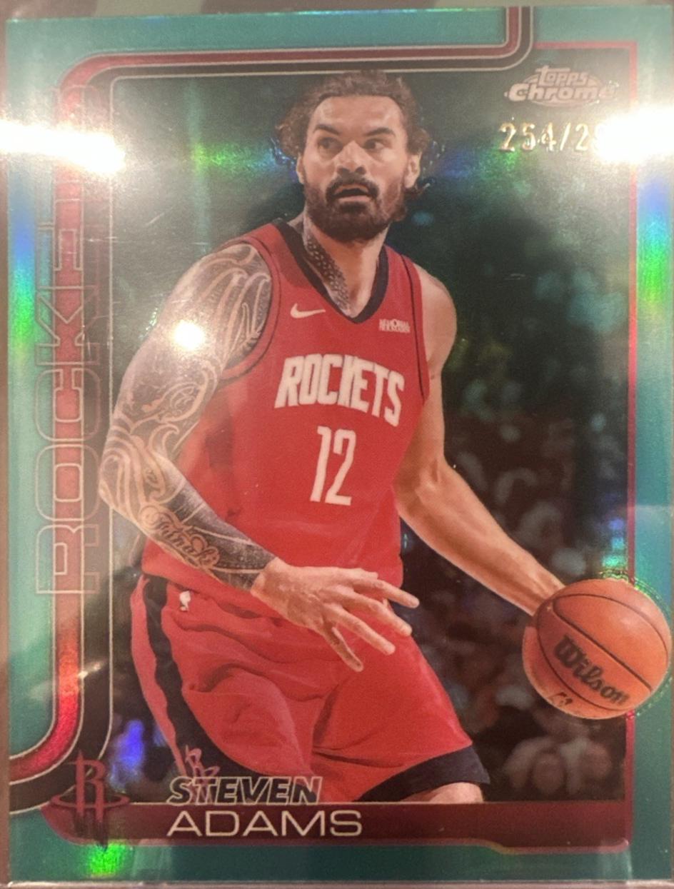 Steven Adams [Aqua Basketball Refractor] #12