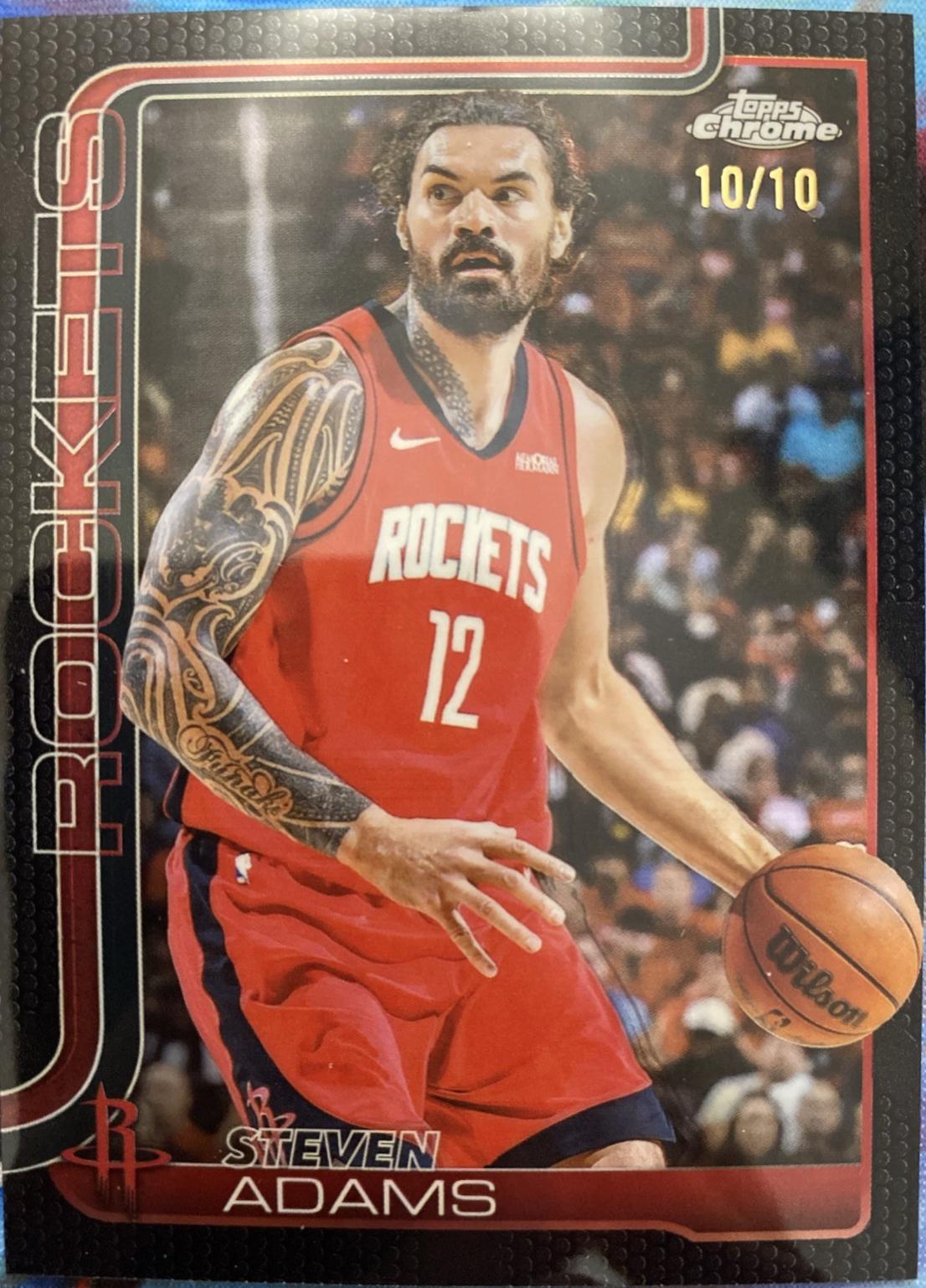 Steven Adams [Black Basketball Refractor] #12