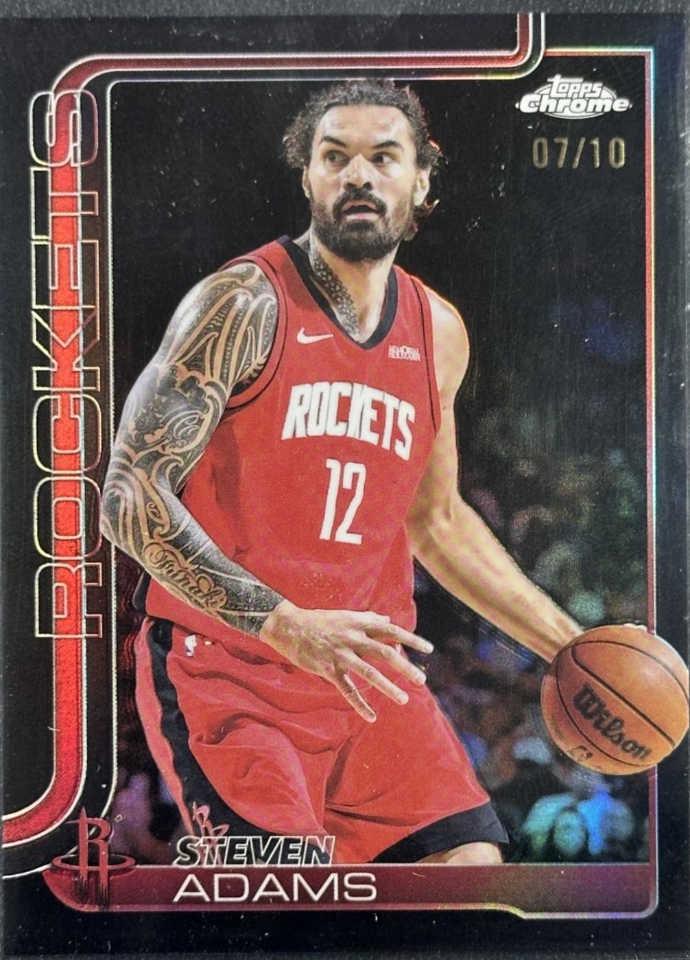Steven Adams [Black Refractor] #12