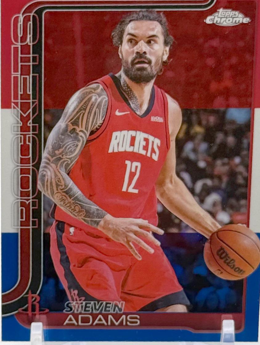 Steven Adams [Blue Basketball Refractor] #12