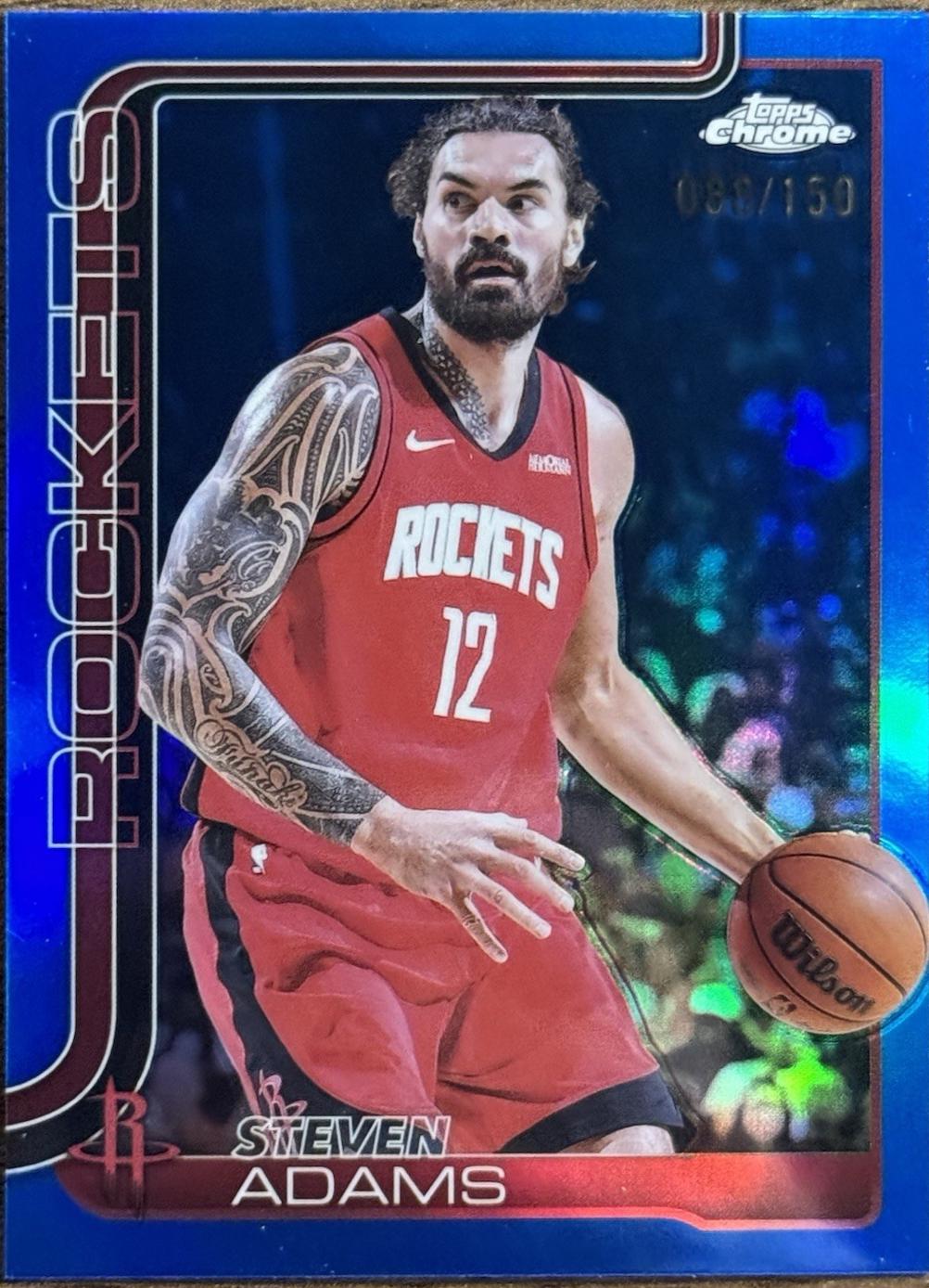 Steven Adams [Blue Refractor] #12